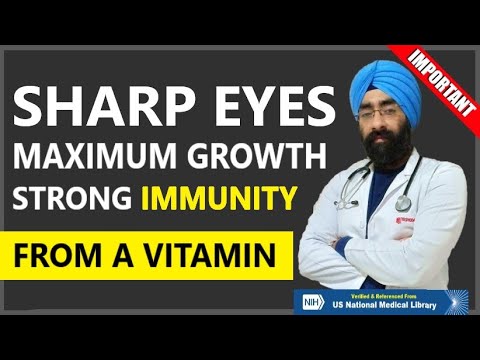 Stay Safe - Best Vitamin for Sharp EYES | Strong Immunity | Max Growth | Dr.Education Hindi Eng