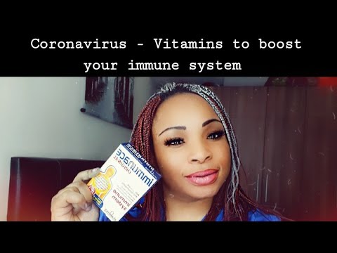 Coronavirus - Vitamins to help boost your immune system / Giveaway!!