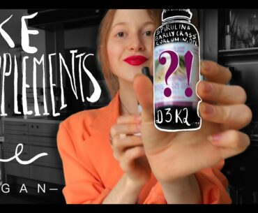 *fun* TAKE SUPPLEMENTS WITH ME - boost your immunity | D3, Spirulina, Wheatgrass, ...