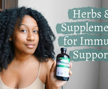 Immune System Boosting Herbs & Supplements - My FAVORITES!