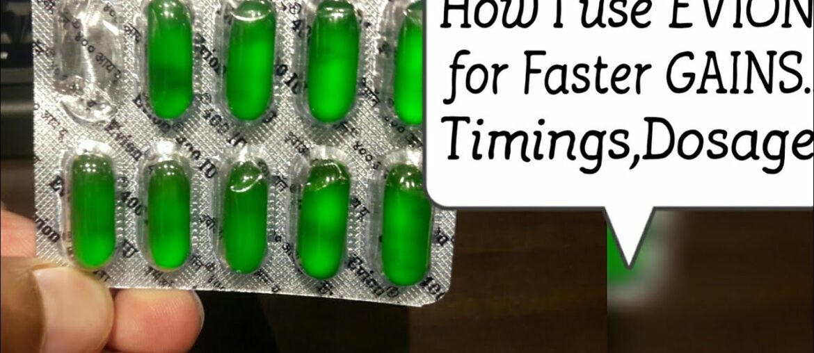 Evion Vitamin E Capsule Uses In BodyBuilding Side effects | How To use it For Faster Muscle Gains  |