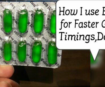 Evion Vitamin E Capsule Uses In BodyBuilding Side effects | How To use it For Faster Muscle Gains  |