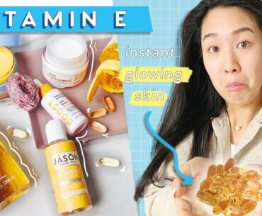How to Use Vitamin E For Scars, Acne Marks & Clear Skin: For ALL Skin Types + Fave Products ✨