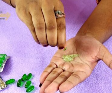 முக அழகில் பல மாயாஜாலங்கள் செய்யும் சிறிய மாத்திரை |  Vitamin E Skin Care | Beauty Tips in Tamil