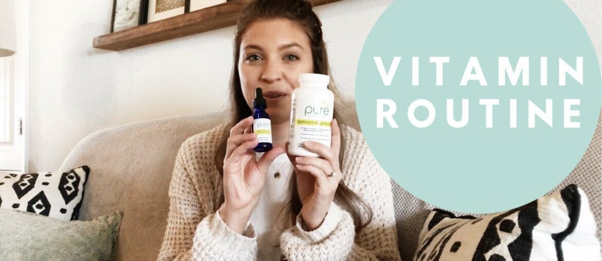 VEGAN VITAMIN ROUTINE | SUPPLEMENTS FOR ANXIETY, AVOIDING FLU & WELLNESS