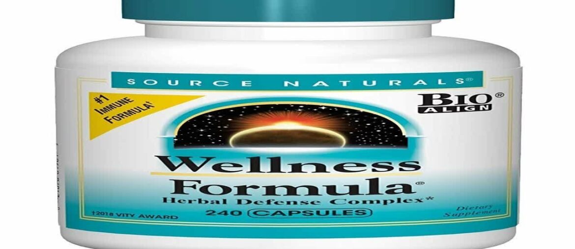 Source Naturals Wellness Formula Bio-Aligned Vitamins & Herbal Defense - Immune System Support Suppl