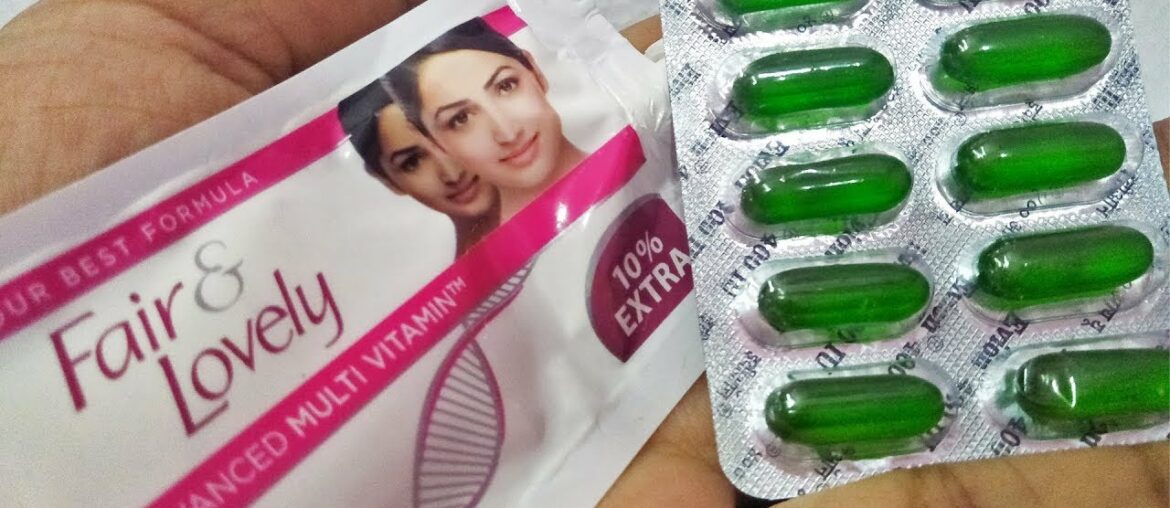 FAIR & LOVELY CREAM & VITAMIN E CAPSULE Natural Beauty Tips for Reduces Dark Circle- Skin Hacks DIY