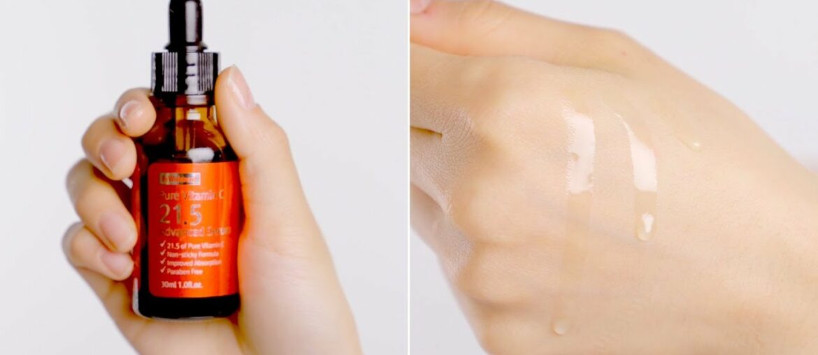 Best Vitamin C Serum To Lighten Acne Marks Fast | By Wishtrend Pure Vitamin C 21.5% Advanced Serum