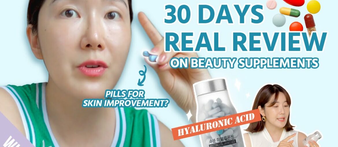 Does Edible Skincare Really Work?🤔 | Collagen, Hyaluronic Acid & Vitamin Supplements