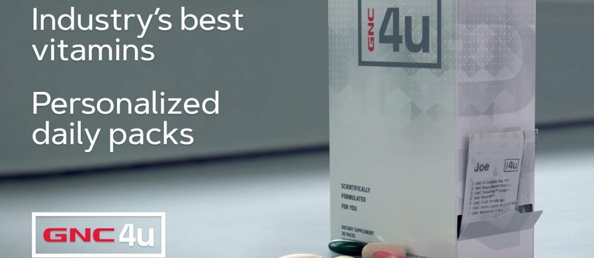 GNC4U -  Personalized Vitamin and Supplement Packs for Joe