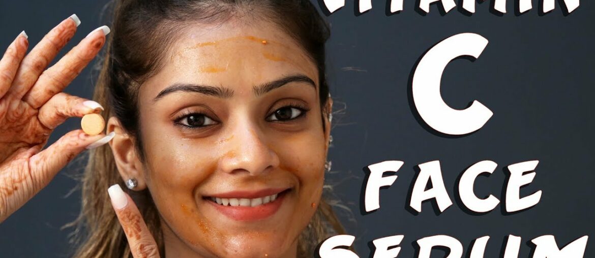 Vitamin C Face Serum | Get Glowing Skin Instantly | Skincare Tutorial | Foxy Makeup Tutorials