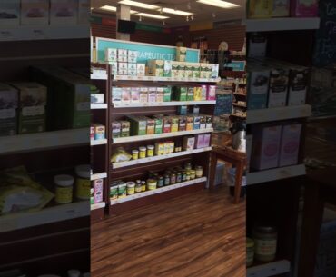 Tea section: Isaacs Vitamin Wellness