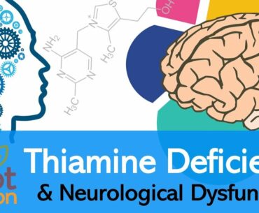 Vitamin B1 (Thiamine) Deficiency, Neurological Dysfunction & Disease