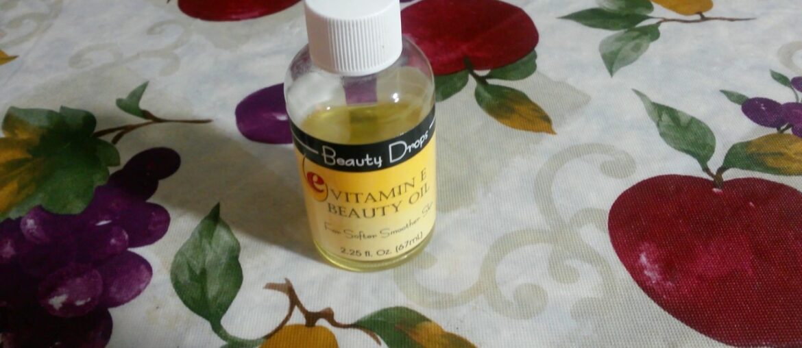 Vitamin E Beauty Oil For: Face, Under eyes, & Neck