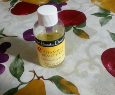 Vitamin E Beauty Oil For: Face, Under eyes, & Neck