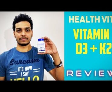 HEALTHVIT VITAMIN D3+K2 REVIEW || RAHUL KUMAR || VERJIS HEALTH & FITNESS