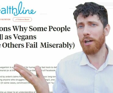 Healthline: "Detrimental" Vitamin A Deficiency for Vegans