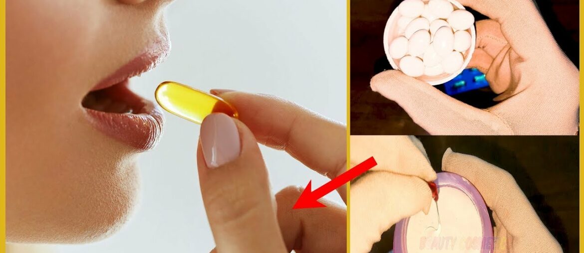 Vitamin E Capsules Eat or Apply for Face | Beauty Tips