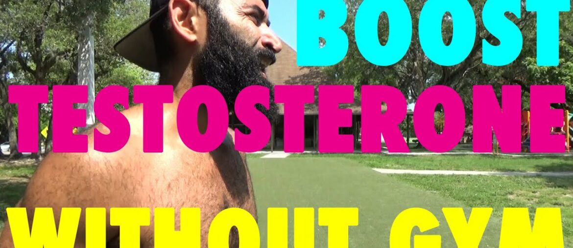 Boost Testosterone Naturally Without a Gym #Vitamin D Gains #Sprint HIIT Training #DocFitness
