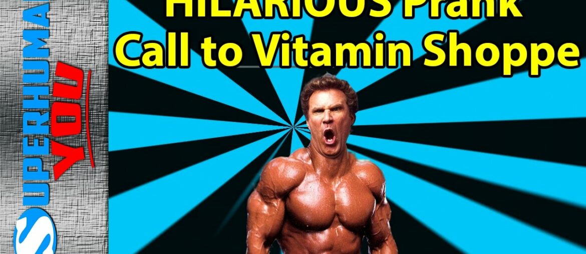 Hilarious Prank Call to Vitamin Shoppe! | LOL "Fitness" Humor!