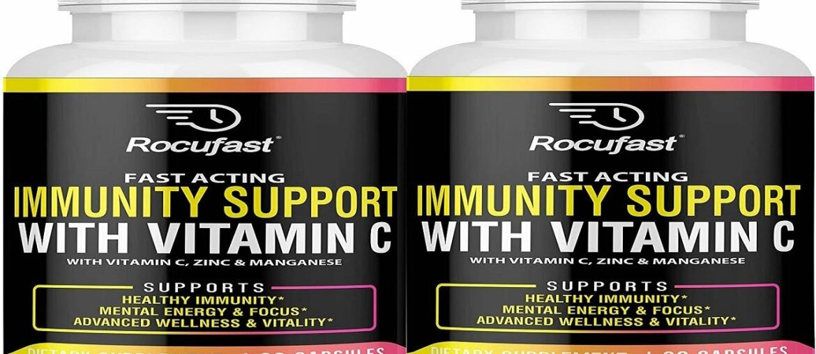 Immune Support Immunity Booster Supplement with Vitamin C