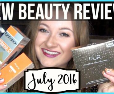 New Beauty Monthly Reviews - Vitamin C Serums, PUR, ColourPop, Real Techniques