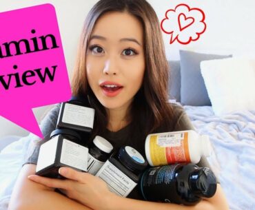 My Vitamin & Supplement Intake! [REVIEW]