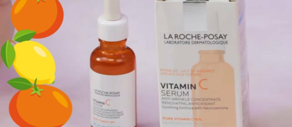 La Roche-Posay  Pure Vitamin C Face Serum Review & How to Use