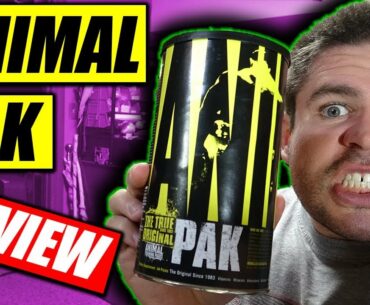 Animal Pak REVIEW | Multi Vitamin Supplement by Universal Nutrition 10/10