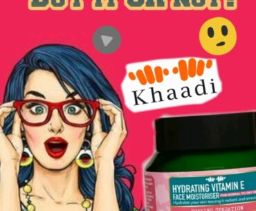 Khaadi Beauty Product Review | 30 sec | Vitamin E Cream