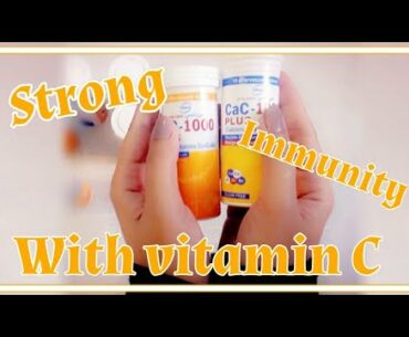 Vitamin C improves our immune system