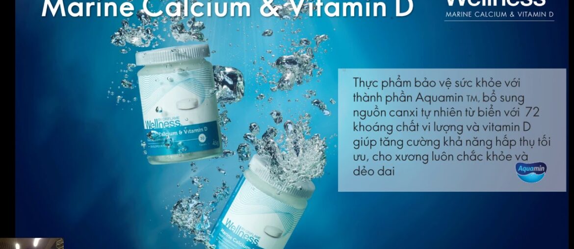 Sản phẩm Canxi và Vitamin D - Wellness by oriflame