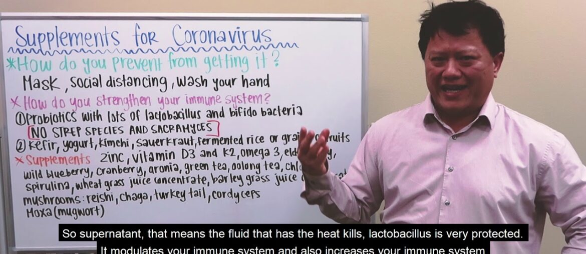 Coronavirus Immune System Protective Supplements