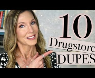 10 Drugstore Dupes for High-End Beauty | 5 Skincare + 5 Makeup!