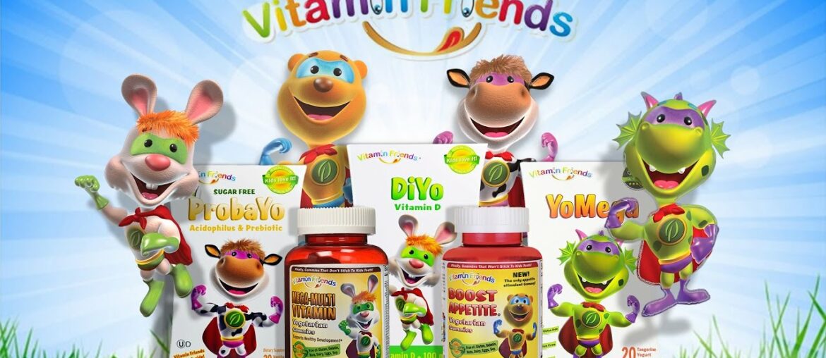Vitamin Friends - All Natural Gummy Vitamins and Supplements For Children