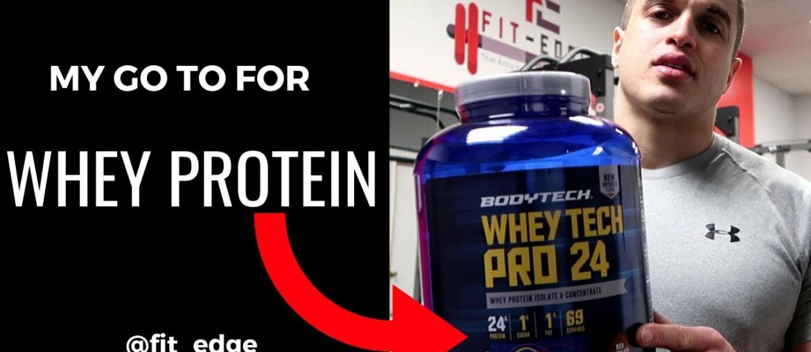 Vitamin Shoppe Bodytech Whey Tech Pro 24 Protein Powder Review