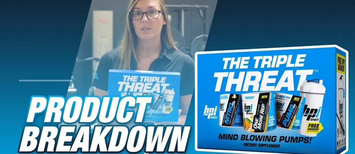 Triple Threat Kit from BPI Sports - Available at Vitamin Shoppe