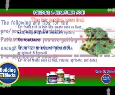 Building Blocks Iron Bariatric Vitamin Supplements