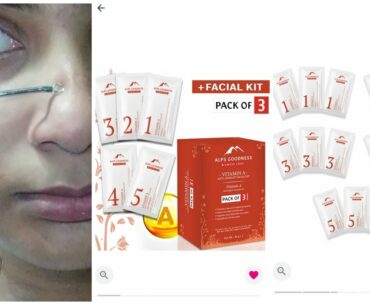 Alps Goodness Vitamin A||Anti-Oxidant Facial Kit||sabana nasrin