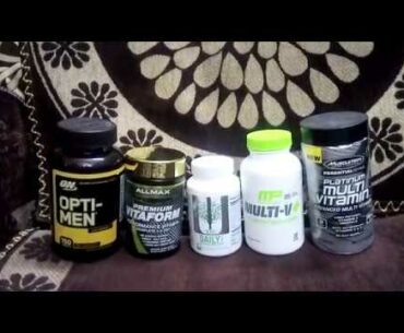 Top 5 Multi Vitamin Supplements (2019)