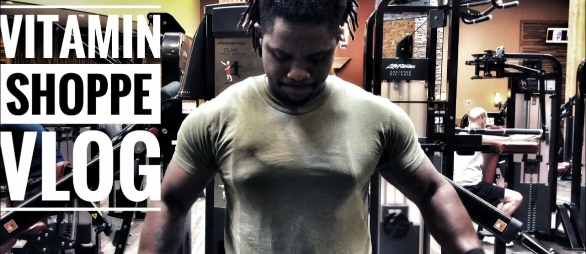 Chest And Arms Day | Vitamin Shoppe Vlog