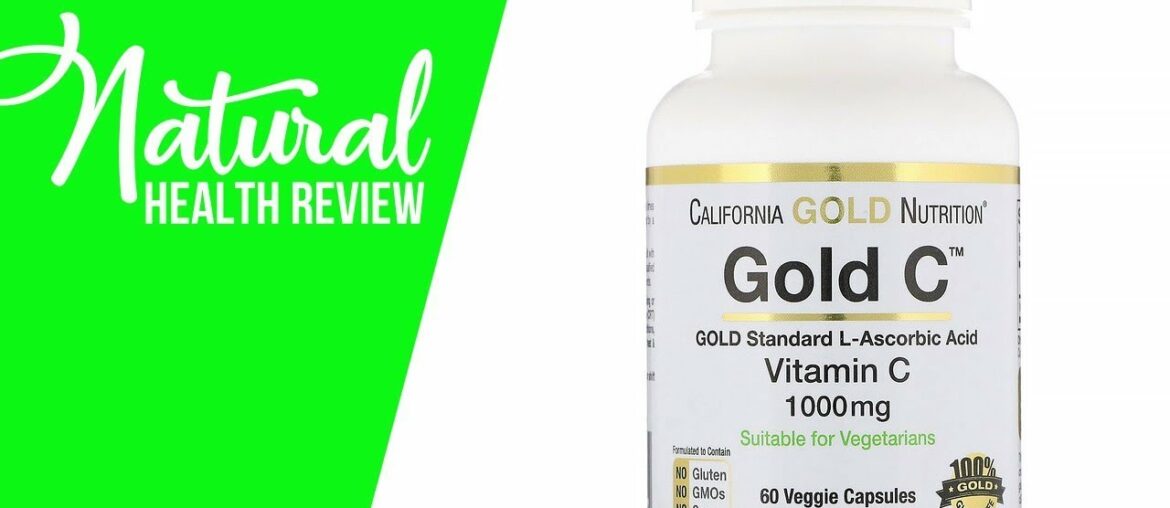 California Gold Nutrition, Gold C, Vitamin C, 1,000 mg, 60 Veggie Capsules