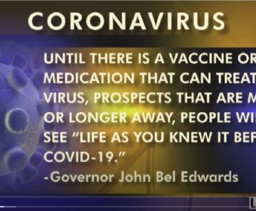 COVID-19, Immunity Registry, Accounts, Goodbye, Mental Health, Spiritual, Sanitize | 4/10/20 | LSWI
