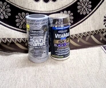 Muscletech Vitamax Sport vs Platinum Multi vitamin