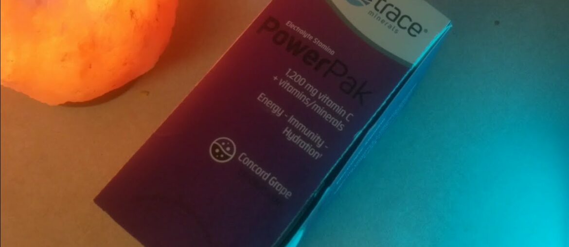 Trace Minerals Immunity Hydration Energy & Vitamins