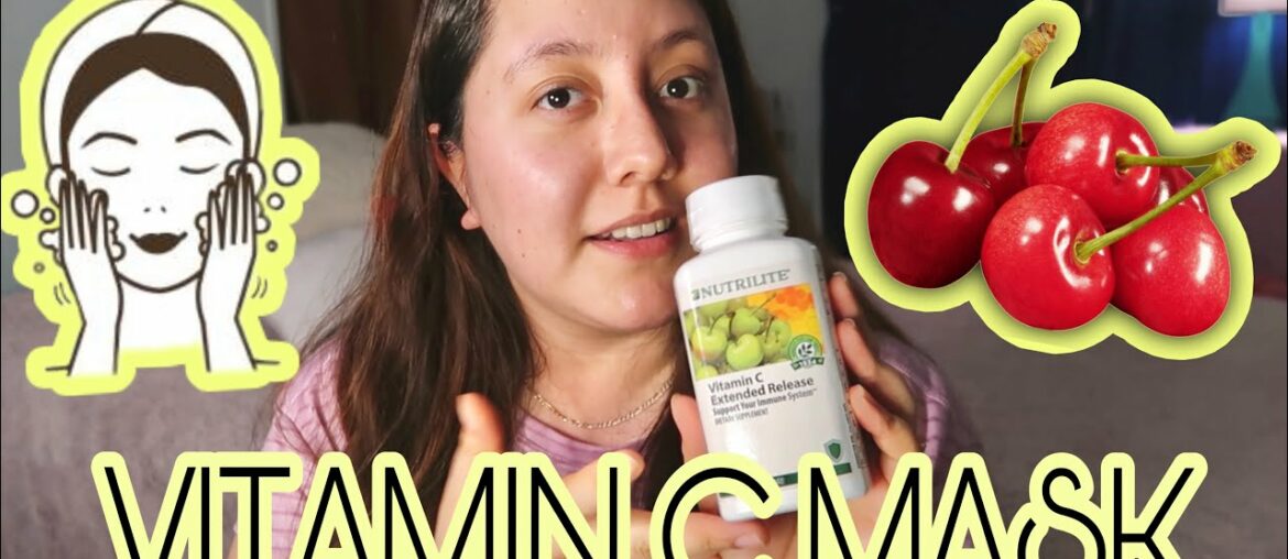 NUTRILITE VITAMIN C FACIAL MASK | Amway | Beauty Skincare