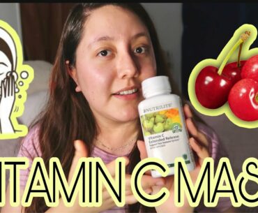 NUTRILITE VITAMIN C FACIAL MASK | Amway | Beauty Skincare