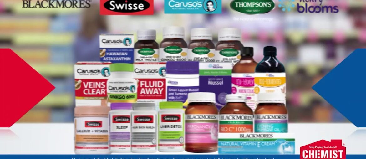 Half Price Vitamin At Chemist Warehouse