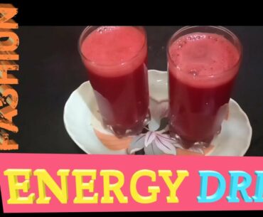 How To Make Energy Drink At Home To Increase Immunity | Full Of Vitamin C and B-12  | Food Fashion |