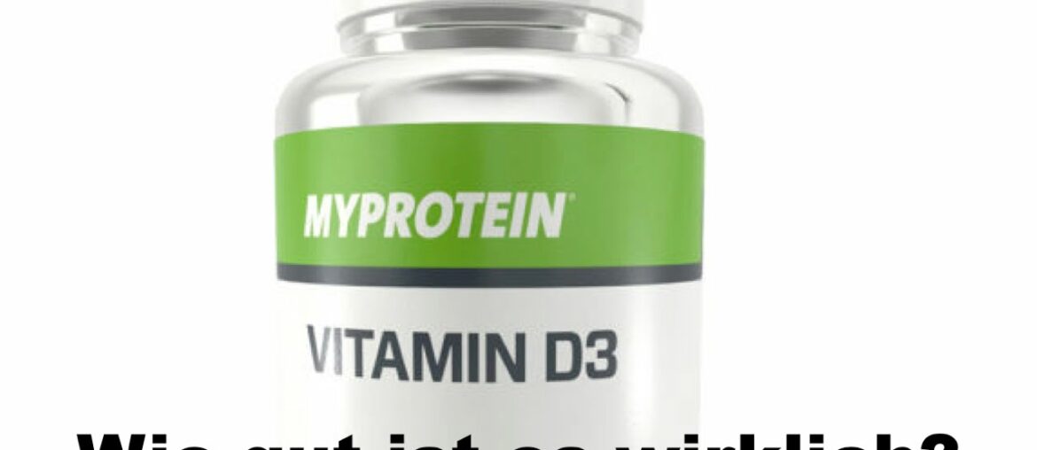 MyProtein Vitamin D3 - Studien weisen auf mehr Muskelkraft hin